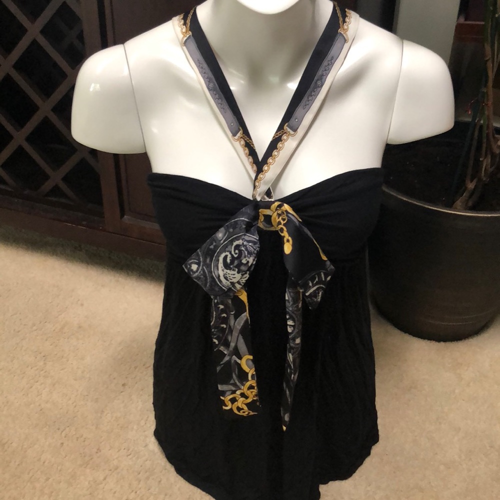 Tie front top
